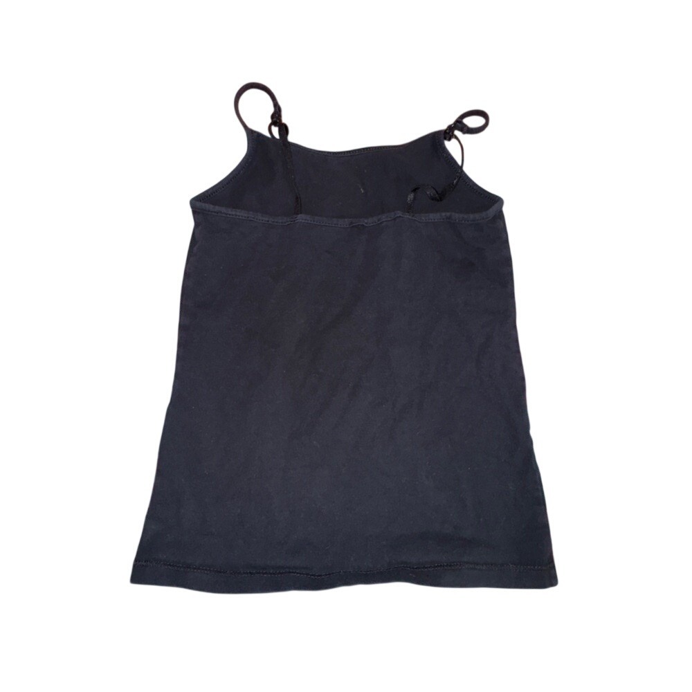 The Childrens Place Girls Black Sleeveless Cami Tank Top Size‎ Large 10 12